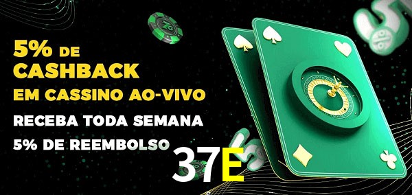 Promoções do cassino ao Vivo 37E